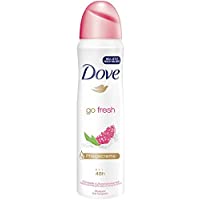 Los mejores  - Paloma ir fresca - Desodorante Spray - granada y limón-Verbena Perfume - 150 ml - Paquete de 6
